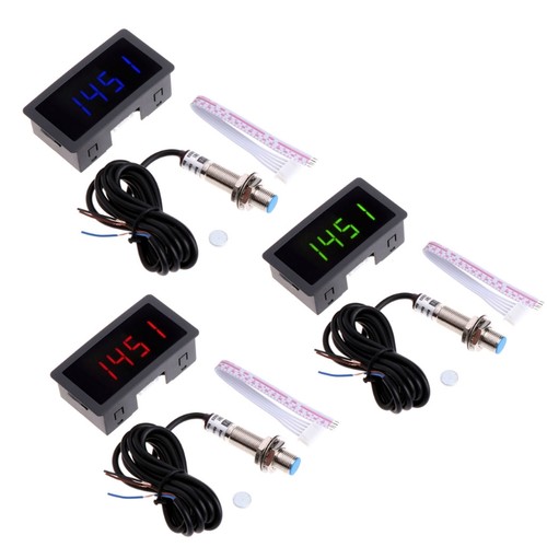 Digital led tachometer rpm - digital,