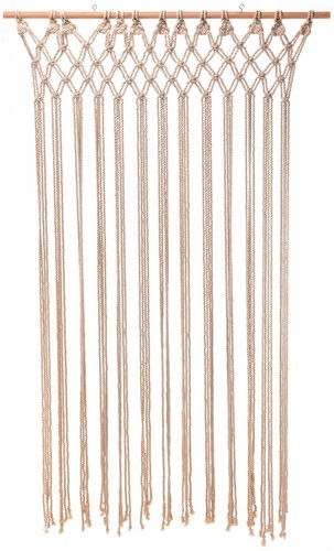 Macramé door curtain x - door,