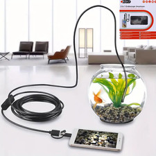 USB Type C Endoscope Borescope Snake  Inspection 3 in 1 Camera For Android Phone