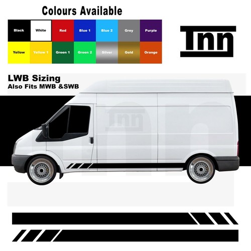 Side stripe stickers decals - side,