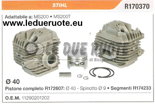 Kit cylinder and piston - and,