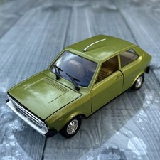 Polistil Volkswagen VW Polo Metallic Green Vintage 1977 Diecast S25 Unboxed