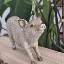 Shudehill Pig Figurine Rustic