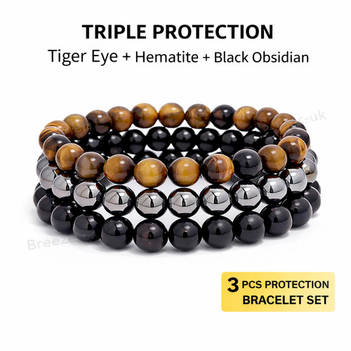 3pcs protection bracelet tiger - 3pcs,