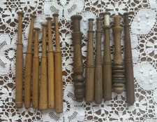 Vintage Lace Bobbins, job lot