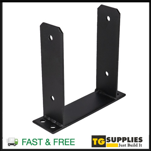 Heavy duty black - black, galvanised