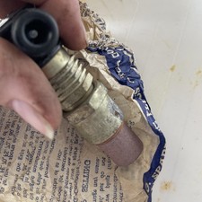 VINTAGE RARE NOS KLG WF 70 VEHICLE SPARK PLUG AND MOUNTED CAP CAR,MOTORCYCLE dw2