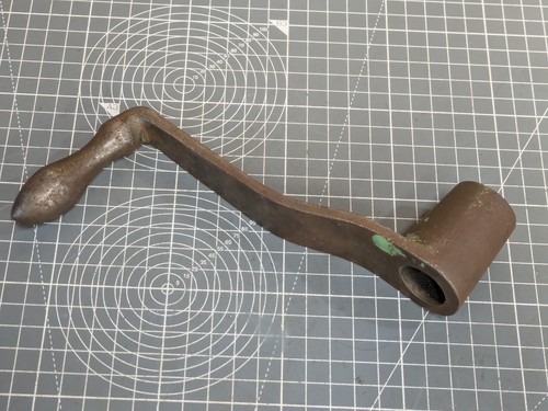 Milling machine vice crank - machine, /