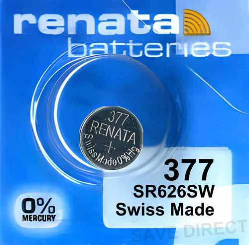 Renata 377 sr626sw - 377, battery