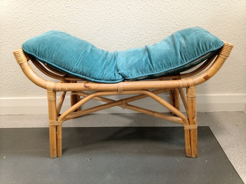 Vintage bentwood rattan saddle - bentwood,