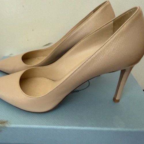 Prada donna patent beige - prada, ‘donna