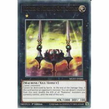 MGED-EN086 Number 4: Numeron Gate Catvari - 1st Edition Rare Yu-Gi-Oh! Card Game
