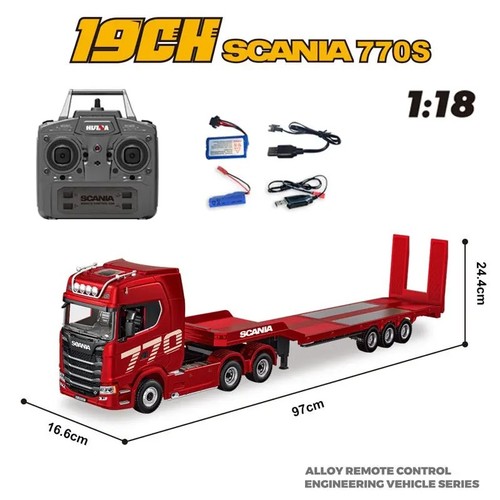 Huina scania truck trailer - huina,