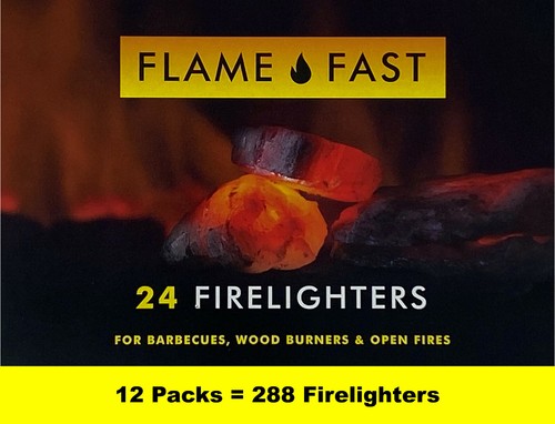 Flamefast 288 firelighters - flamefast, in