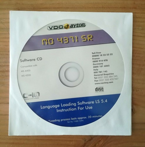 Vdo dayton operating - dayton, software