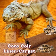 Coco Coir Matting for Reptiles, Snakes Iguana Lizards Bearded Dragon Tortoise