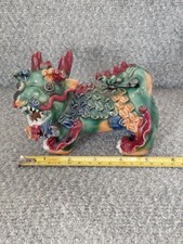 Chinese Waukau FOO Dog Pottery