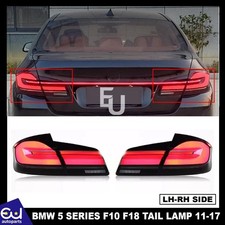 F10 F18 SEQUENTIAL REAR TAIL LAMP LED G30 STYLE LIGHT  FOR BMW 5 SERIES 2011-17