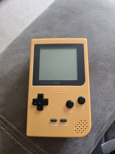 Gameboy pocket yellow read - pocket, (read