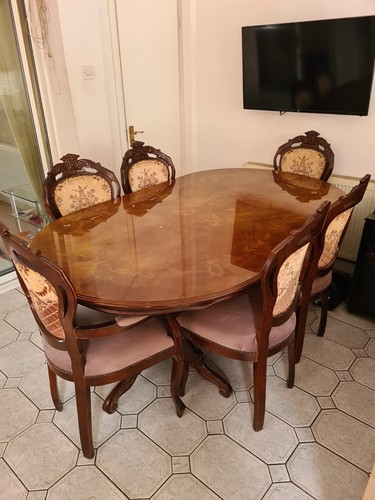 Italian mahogany dining - italian,