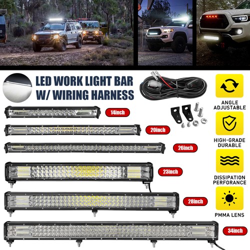 Led work light bar flood - work,