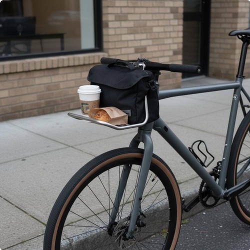 Cycle front rack - front,