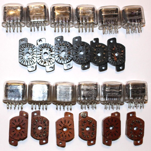 With sockets nixie - sockets,