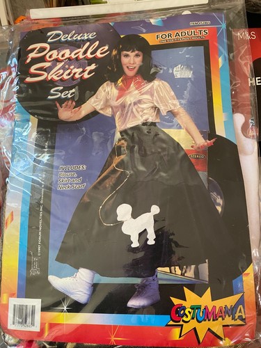 Deluxe poodle skirt set - deluxe,