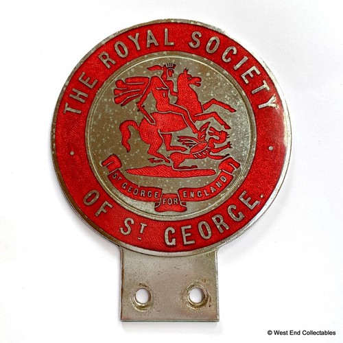 Rare 1960s enamel car badge - rare,