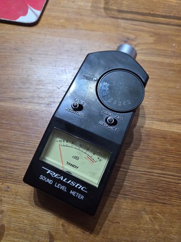Realistic sound level - level, meter