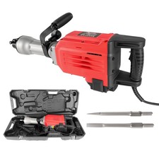 240V Demolition Hammer 3600W Concrete Breaker Impact Force Jack Hammer with Case