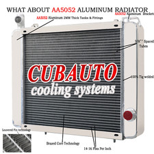 3 Rangées Radiateur Pour Triumph STAG Engine Cooling Aluminium