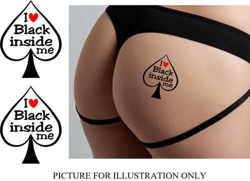 Love black inside me - love,