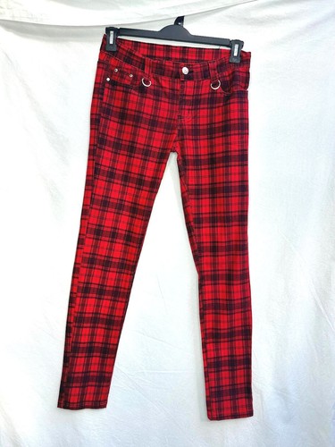 Women red black tartan - women's,