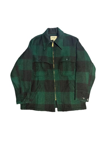 Vintage bean mackinaw wool - ll,