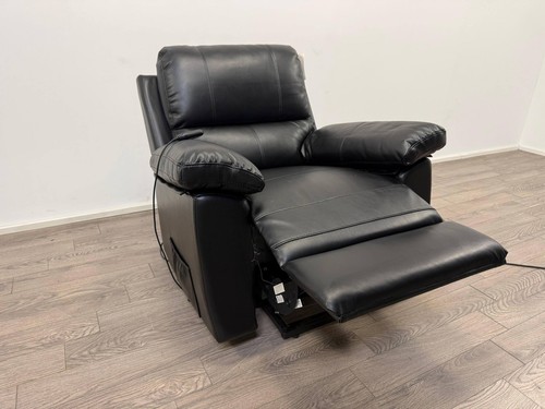 Toby black faux leather - faux,
