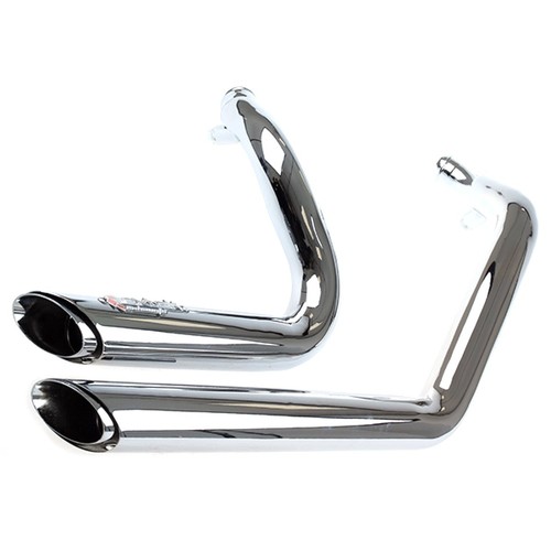 Lextek exhaust system chrome - exhaust,