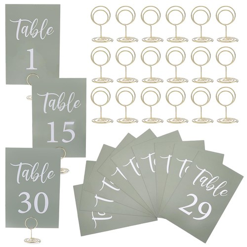 31pcs table number holders - 31pcs, and