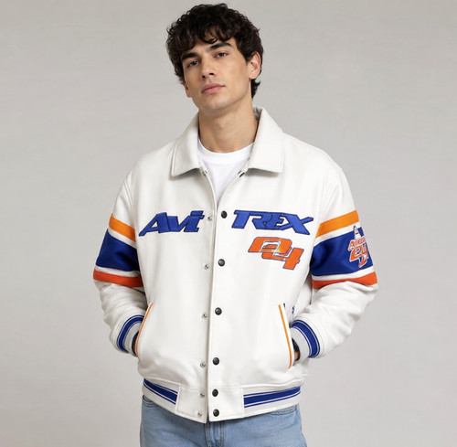 Avirex men white leather - men's,