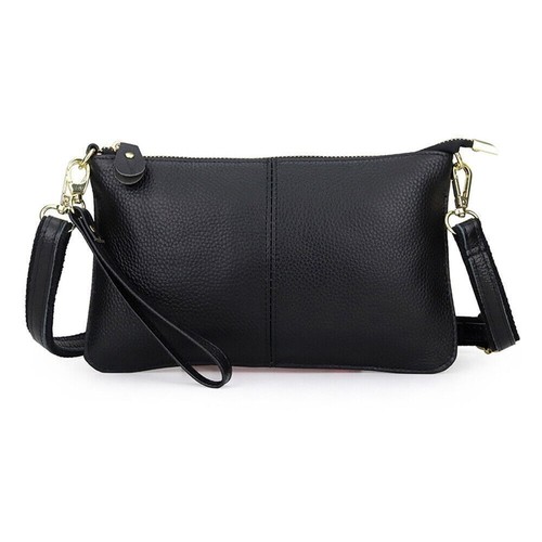 Women genuine leather clutch - genuine,