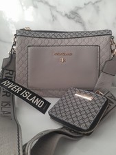 RIVER ISLAND Grey  Monogram