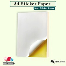 A4 Address Sheet Full White