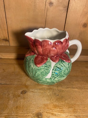 Water lily jug shorter - shorter, &