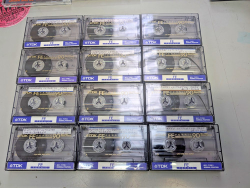 Tdk c90 bundle cassette - 12,