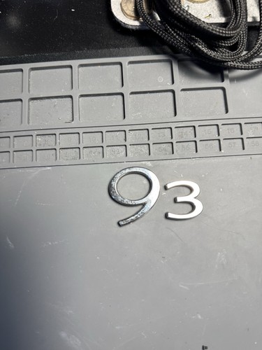 Saab boot badge - saab, (93)