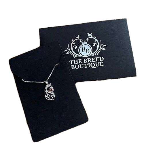 Siberian husky dog necklace - siberian,