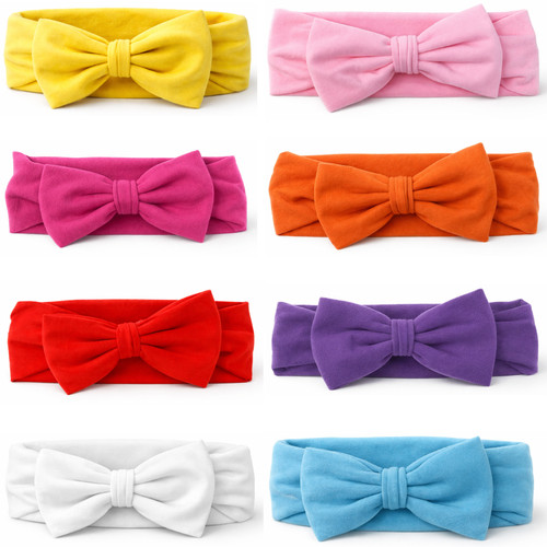 Girls bow headband - girls, knot