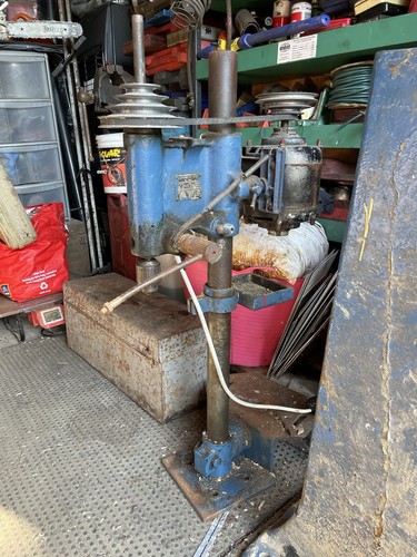 Vintage pillar drill single - vintage,