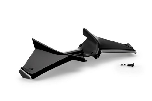 Puig black naked front spoiler - black,