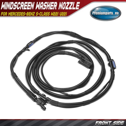 Front heated windshield - heated, washer